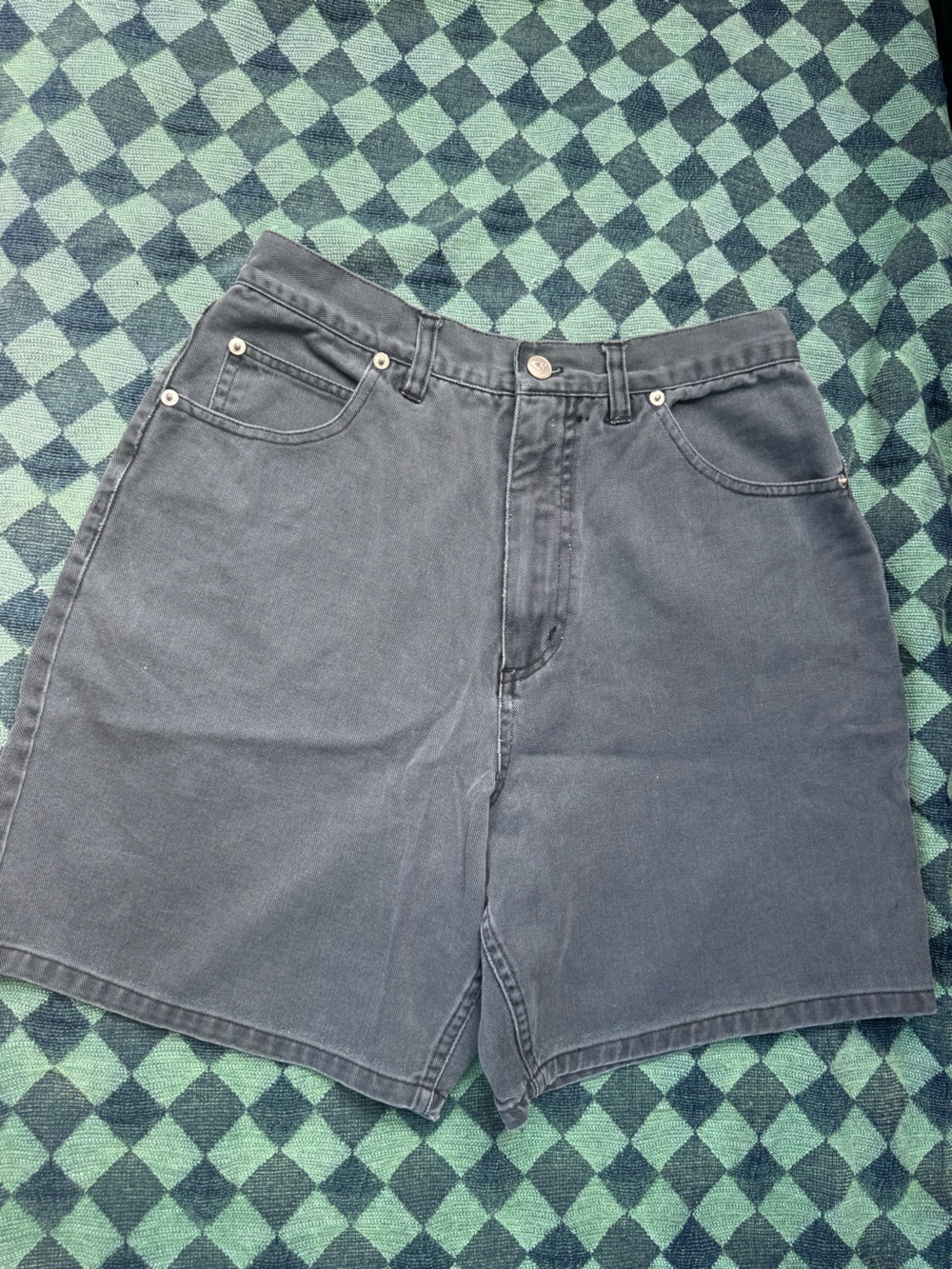 90’s NextIssue Grey Denim High Rise Shorts